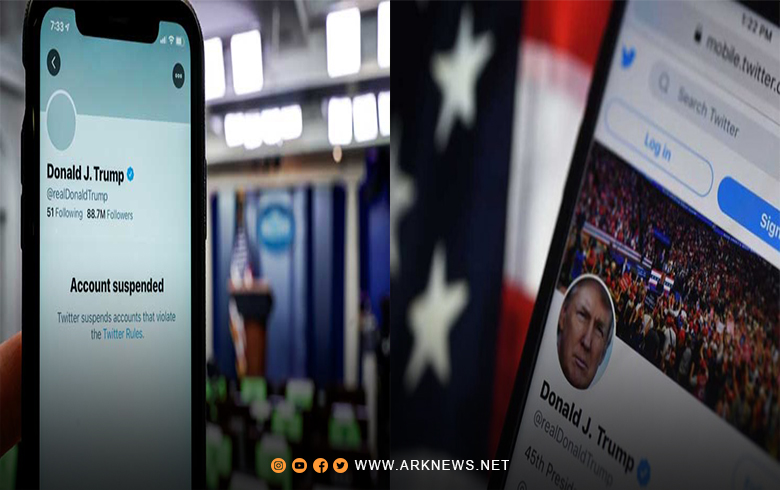 موقع تويتر يعلق حساب دونالد ترامب بشكل دائم