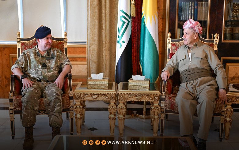 President Barzani and Edward Algreen Discuss Political and Security Developments in the Region