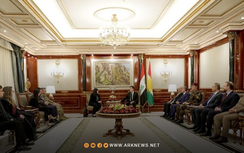 نيجيرفان بارزاني ووفد أمريكي رفيع المستوى يبحثان العلاقات بين إقليم كوردستان وأمريكا نيجيرفان بارزاني ووفد أمريكي رفيع المستوى يبحثان العلاقات بين إقليم كوردستان وأمريكا