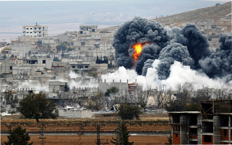 قصف روسي يستهدف جبل الزاوية بريف ادلب 