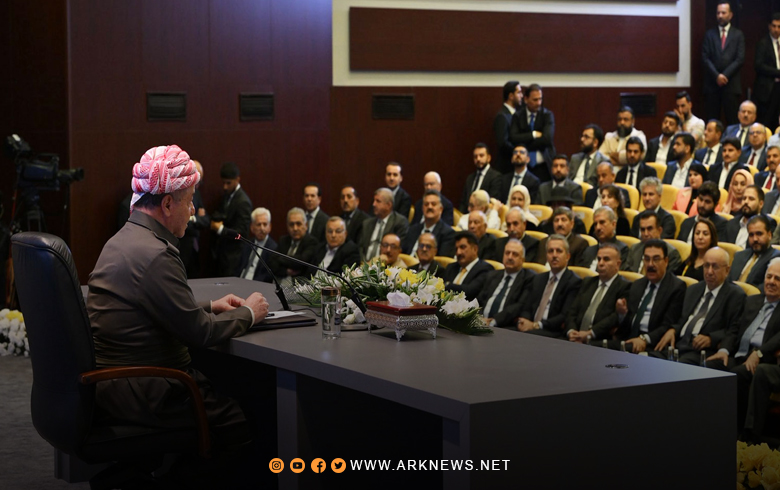 الرئيس بارزاني: أربيل ملاذ ومأوى لكل إنسان شريف ومحب للحرية الرئيس بارزاني: أربيل ملاذ ومأوى لكل إنسان شريف ومحب للحرية