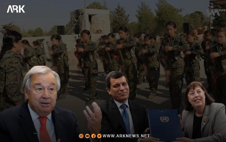 منبج.. الأهالي يحتجون على اختطاف الأطفال القُصَرْ على يد قوات سوريا الديمقراطية 