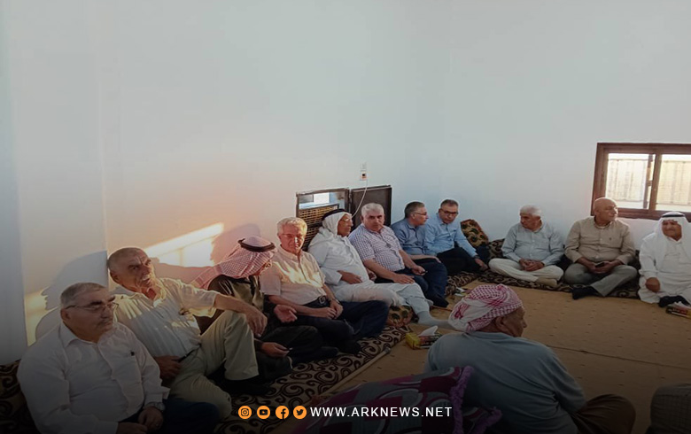 A delegation from the Kurdistan Democratic Party - Syria offers condolences to the family of the victims of the traffic accident in Duhok Governorate