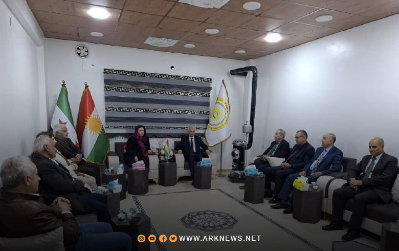 الوحدة الديمقراطي الكوردستاني يهنئ محمد إسماعيل بمناسبة توليه رئاسة المجلس الوطني الكوردي 