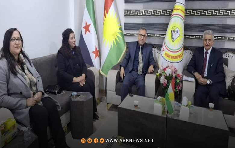 Secretary of the Kurdistan Democratic Party–Syria Meets with the Kurdistan Women’s Union–Syria