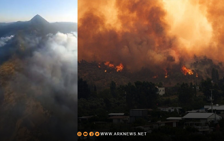 الحرائق تلتهم عشرات الوحدات السكنية والمنشآت في ولاية أزمير بتركيا