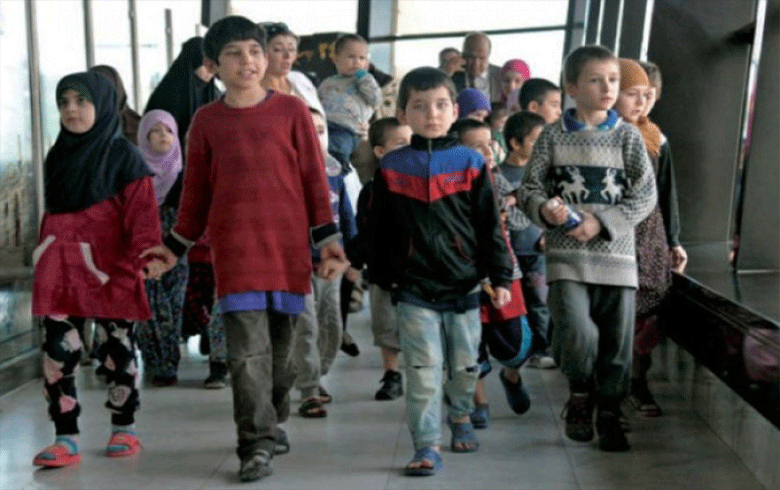 روسيا تنقل دفعة جديدة من أطفال مقاتلي داعش  لبلادهم