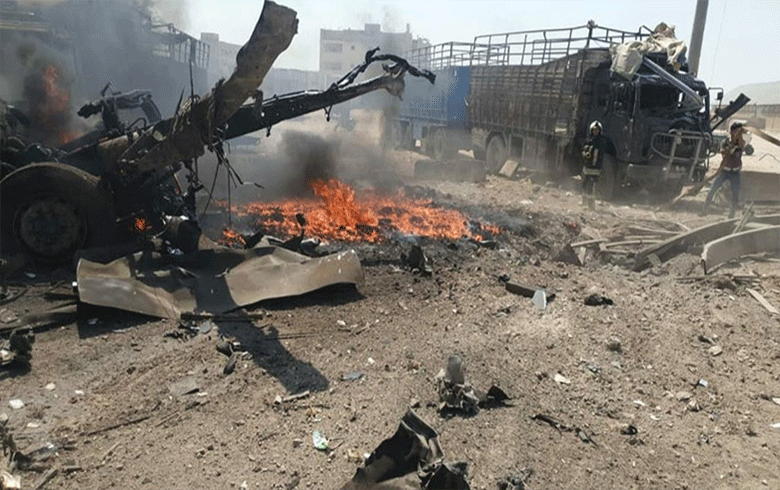 ل ئعزازێ تەقینەك هات روودان ، 7 كەس برینداربوون