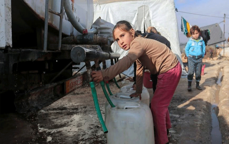 یونیسێف :  بێهتری 12 مەلیۆن كەس لسوریێ پیویستیا وان ب ئاڤێ هەیە