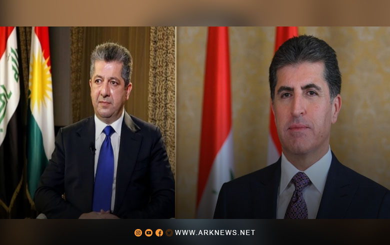 رئيس إقليم كوردستان ورئيس الحكومة يدينان تفجيرات كرمان بإيران رئيس إقليم كوردستان ورئيس الحكومة يدينان تفجيرات كرمان بإيران