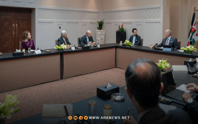العاهل الأردني يؤكد دعم بلاده لسوريا في بناء دولة حرة مستقلة ذات سيادة كاملة 