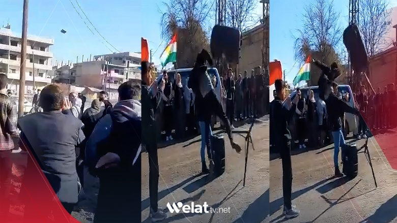 Revolutionary Youth militants attack people while they celebrate Kurdistan Flag Day