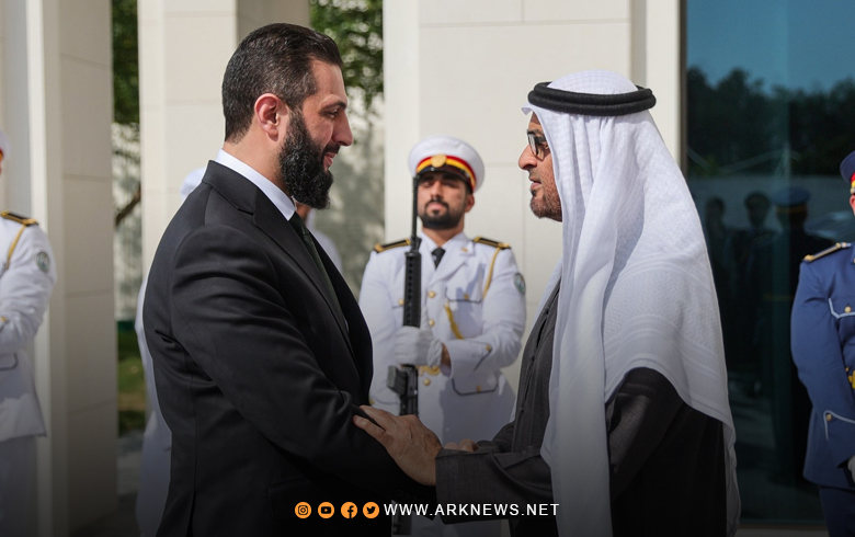 الرئيس السوري يتقدم بالشكر لرئيس الإمارات 