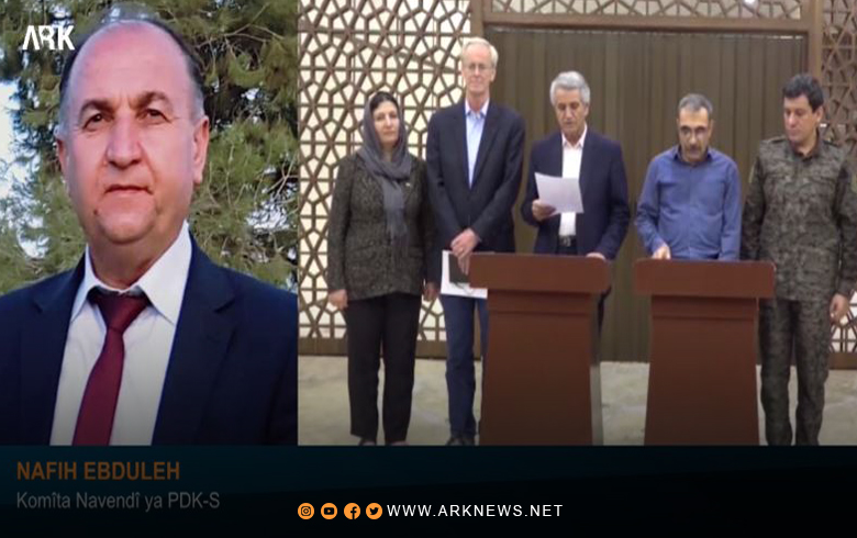 Nafie Abdullah: The success of the Kurdish-Kurdish negotiations is sufficient to prevent the loss of new areas in Syrian Kurdistan