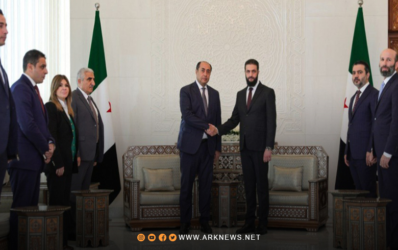 وفد من الجامعة العربية يصل دمشق ويجتمع مع أحمد الشرع 