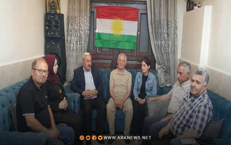 Delegation from the SDC Visits the Hasaka Branch of the KNC
