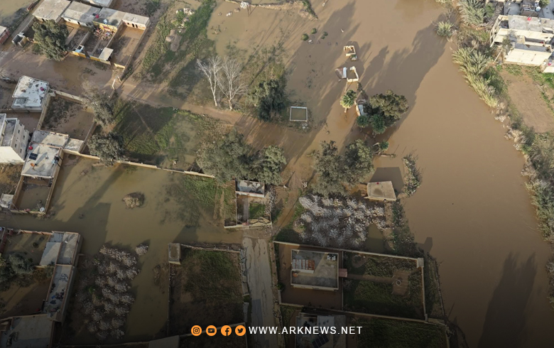 الحسكة.. تضرر أكثر من 1700 منزل بشكل جزئي جراء الفيضانات 