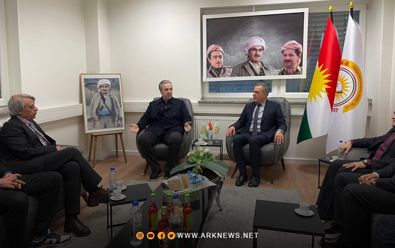 ألمانيا.. المشرف العام لفدراسيون الجالية الكوردستانية يزور مكتب الديمقراطي الكوردستاني-سوريا 