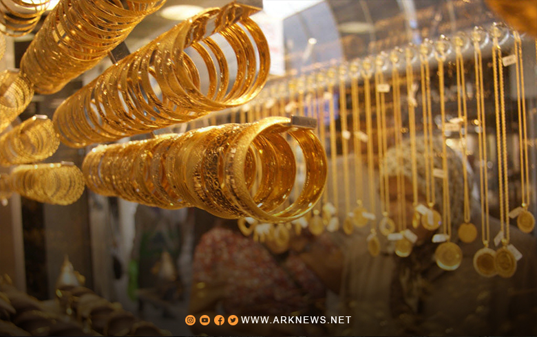 ارتفاع سعر غرام الذهب بمقدار 100 ليرة في السوق السورية 