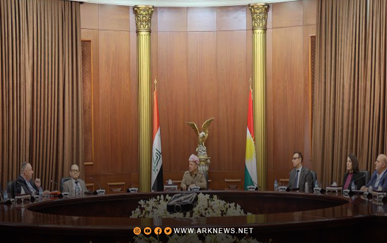 الرئيس بارزاني يؤكد على دعم الحقوق والمطالب الكاملة للكورد الفيليين