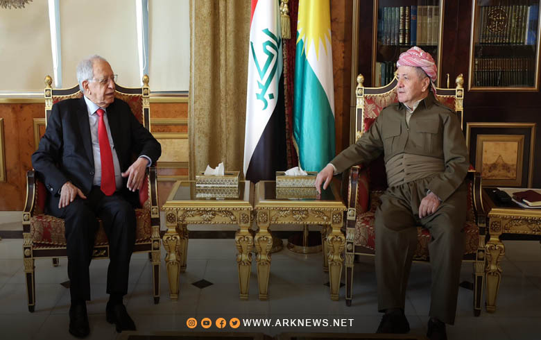 President Barzani Receives Fakhri Karim, Chairman of al-Mada Foundation for Media, Culture, and Arts
