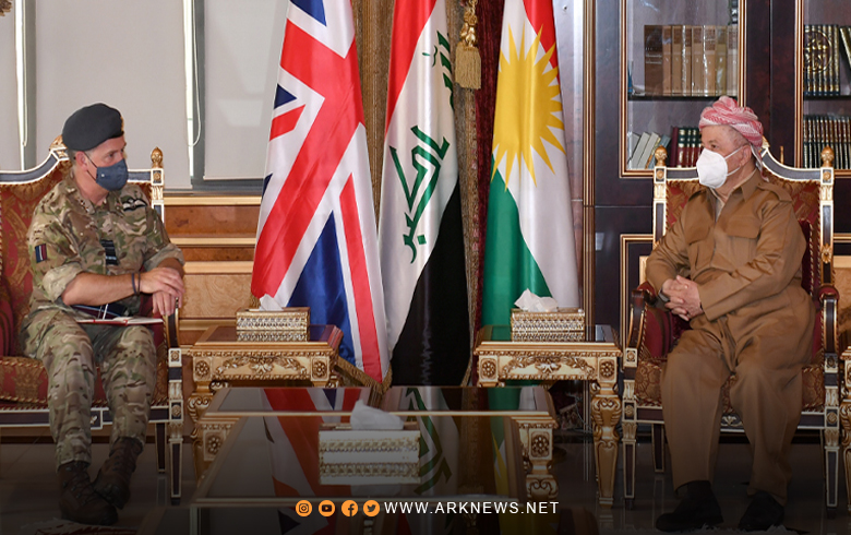 Barzani Receives British Delegation to Discuss Regional Developments