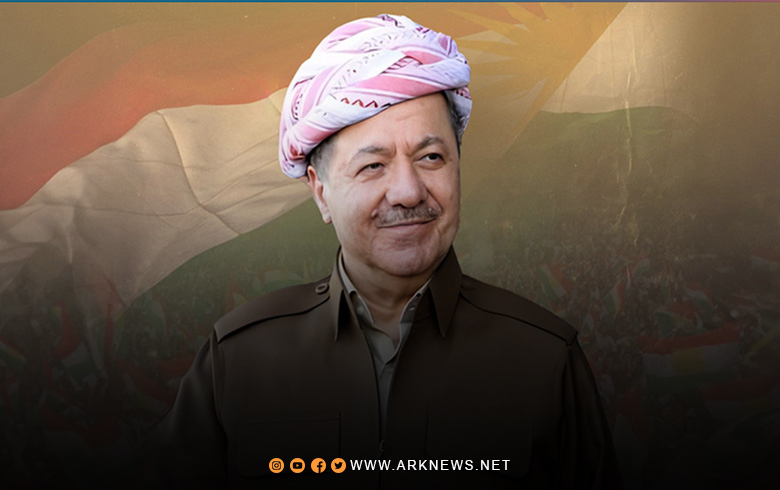 الرئيس بارزاني: علم كوردستان رمزٌ يجسدُ رسالةَ السلام والتعايش والصمود والتضحية