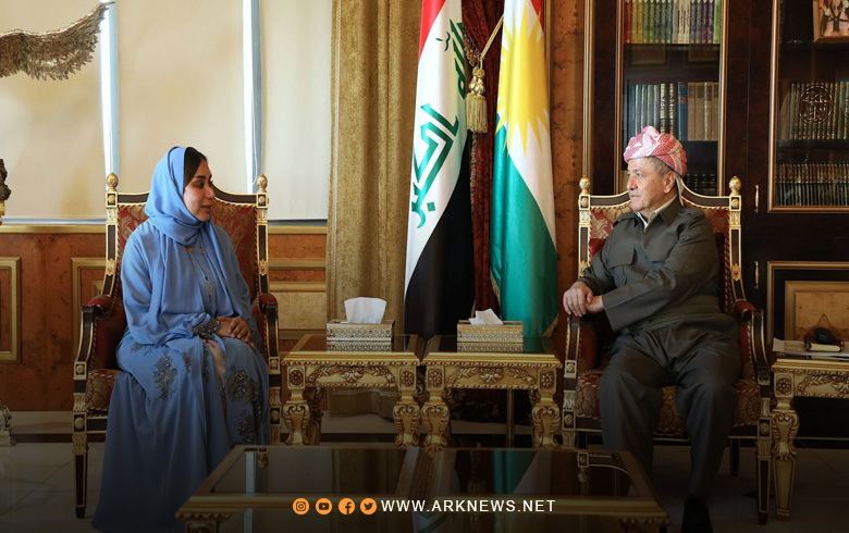 President Barzani Expresses Gratitude for UAE Leadership’s Support for Kurdistan Region