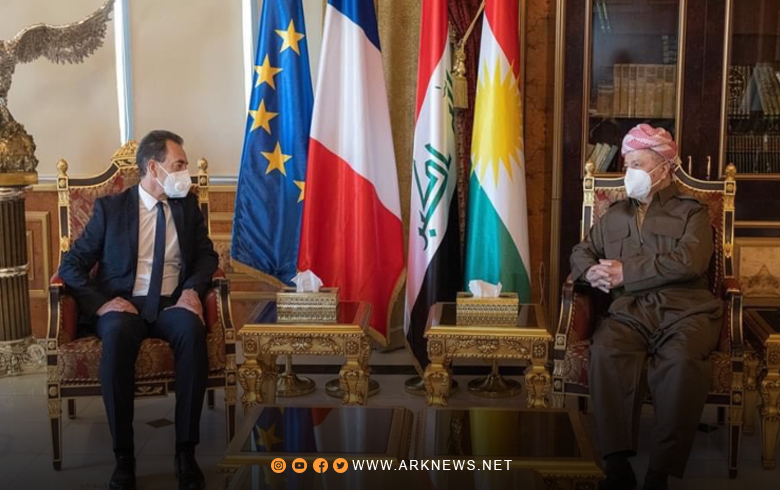 President Barzani stresses the importance of strengthening bilateral relations between the Kurdistan Region and France