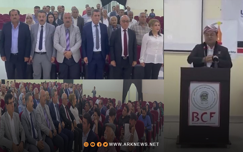 Domiz... The Kurdistan Region Representative Office of YNKS organizes a book signing ceremony for the writer Abdul Aziz Mohsen Barzani