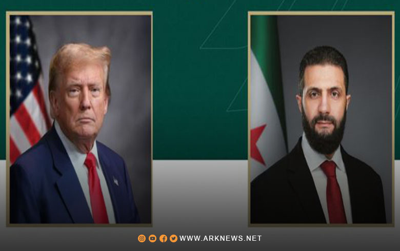 أحمد الشرع ودونالد ترامب يجريان اتصالا هاتفيا 