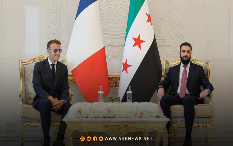 Al-Sharaa and Macron Stress the Importance of Building a Strategic Partnership Between Syria and France