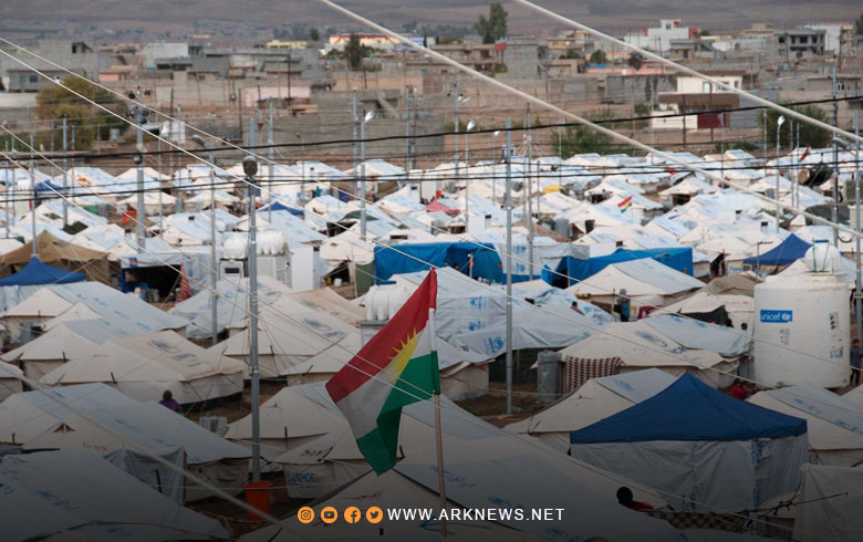 إقليم كوردستان بحاجة لأكثر من 800 مليون دولار لتوفير الخدمات للنازحين واللاجئين