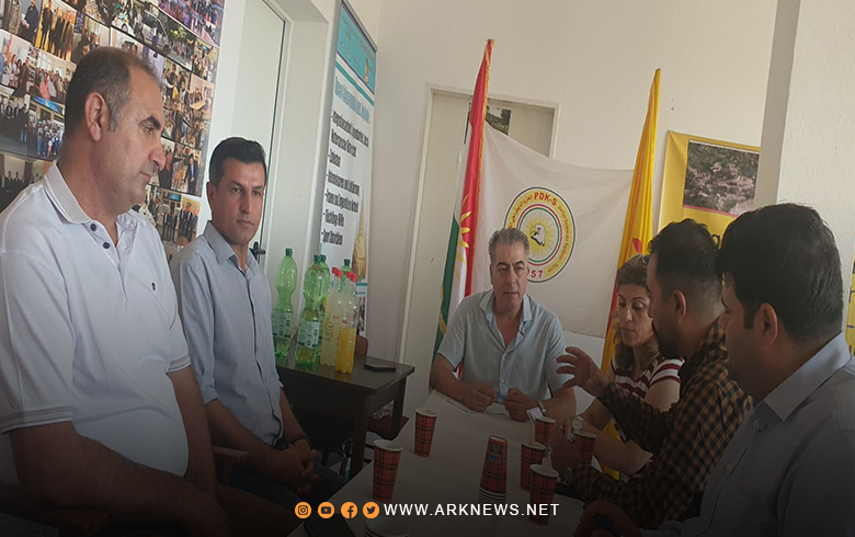 قيادة منظمة ألمانيا للحزب الديمقراطي الكوردستاني-سوريا تعقد اجتماعها الاعتيادي