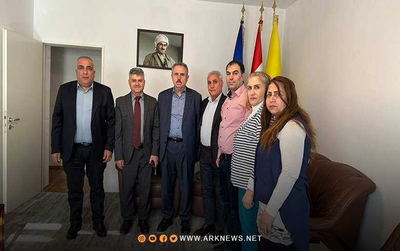 Germany... A delegation from the Kurdistan Democratic Party - Syria visits the headquarters of the sixth branch of the Kurdistan Democratic Party