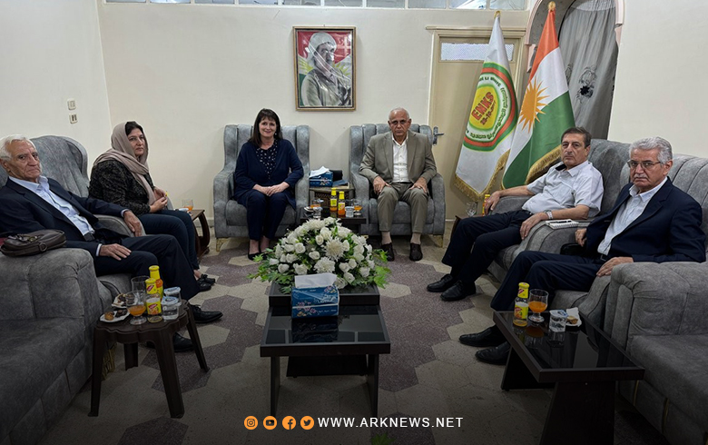 رئاسة المجلس الوطني الكوردي تستقبل رئيسة لجنة الحرية الدينية الدولية في أمريكا