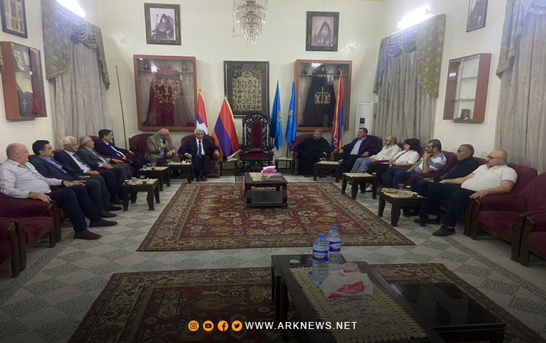 المجلس الوطني الكوردي ومطرانية الأرمن الأرثوذكس يؤكدان على أهمية ثقافة العيش المشترك 