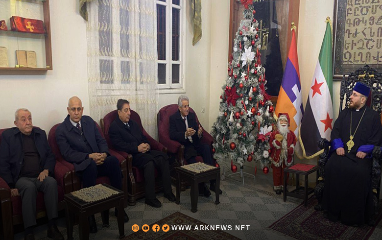 رئيس المجلس الوطني الكوردي يشيد بالعلاقات التاريخية بين الأرمن والكورد في سوريا