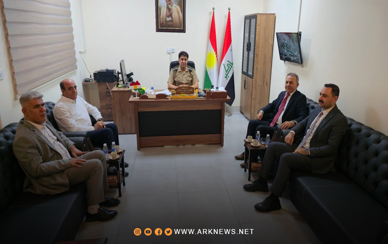 Erbil: Kurdish National Council Delegation Meets Director of Refugee Residency Center