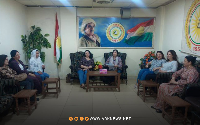 Qamişlo .. Ofîsa jin û zarokan ya ENKSê civîna xwe ya asayî li darxist.