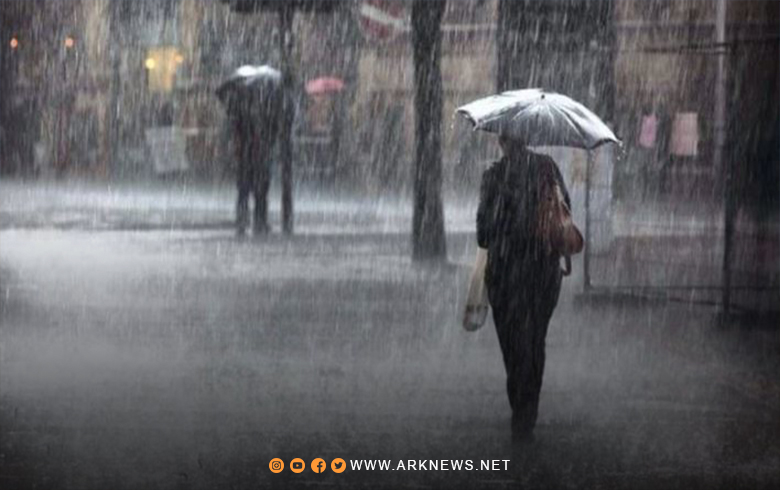 سوريا تشهد هطولات مطرية مصحوبة بعواصف رعدية قوية