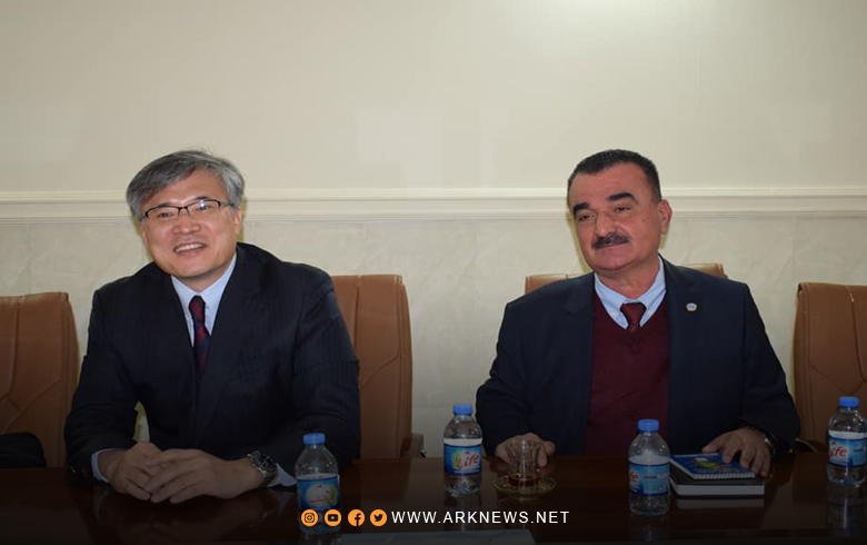  مبعوث الأمم المتحدة يزور ممثلية الـENKS في إقليم كوردستان 