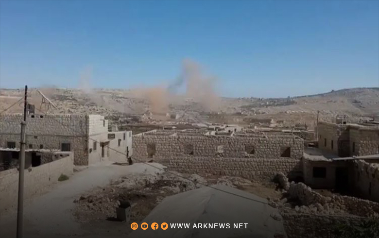 The Syrian regime targets villages in the countryside of Aleppo city
