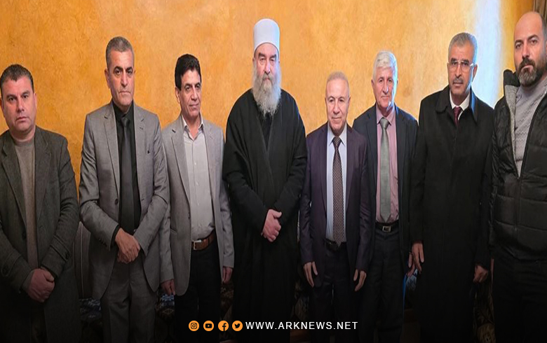 فحوى لقاء وفد من المجلس الوطني الكوردي مع الشيخ حكمت الهجري في السويداء