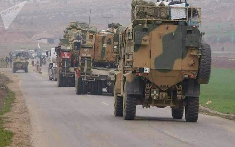 تعزيزات عسكرية تركية قبالة كوباني في غربي كوردستان