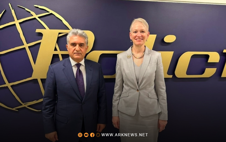 وزير داخلية حكومة إقليم كوردستان يلتقي مساعدة وزير الدفاع الأمريكي