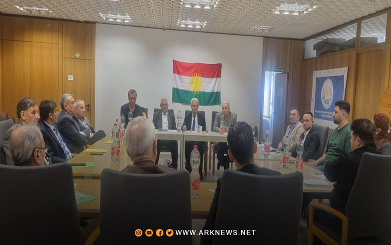 In the presence of Muhammad Ismail... The European representation of the Kurdish National Council forms offices and elects a new administrative body for it