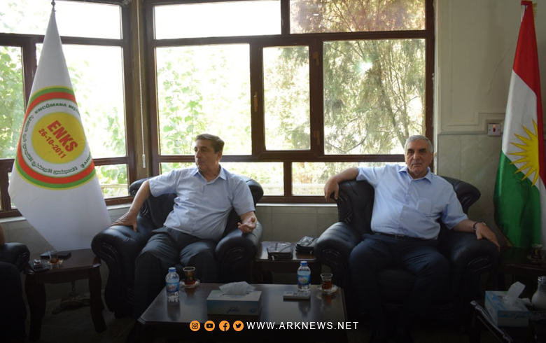 The head of the ENKS visits the Kurdistan Regional Representation of the Kurdish National Council in Syria