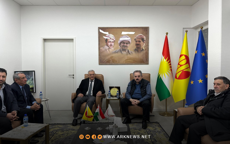 ممثلية أوروبا المجلس الوطني الكوردي تجري لقاءً مع الفرع السادس للديمقراطي الكوردستاني 