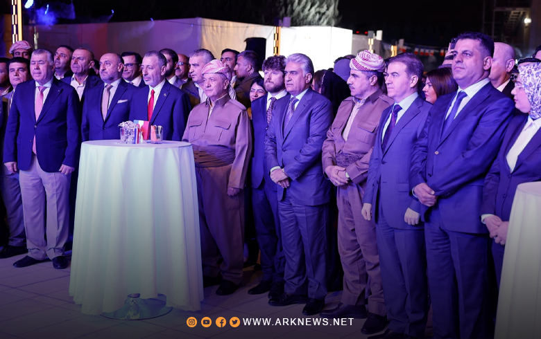 President Barzani participates in the celebration of France's National Day in Erbil